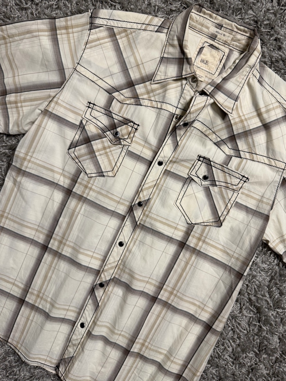 2000s BKE Pearl Snap Shirt